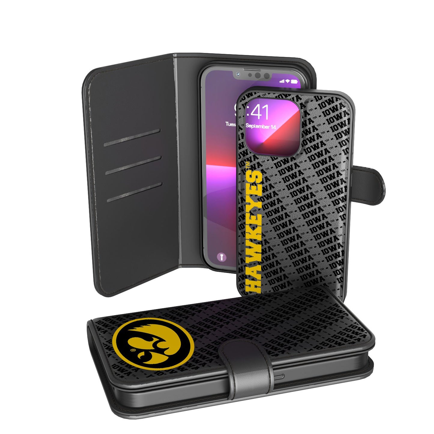 Iowa Hawkeyes iPhone Wallet Case