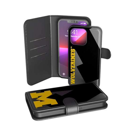 Michigan Wolverines iPhone Wallet Case