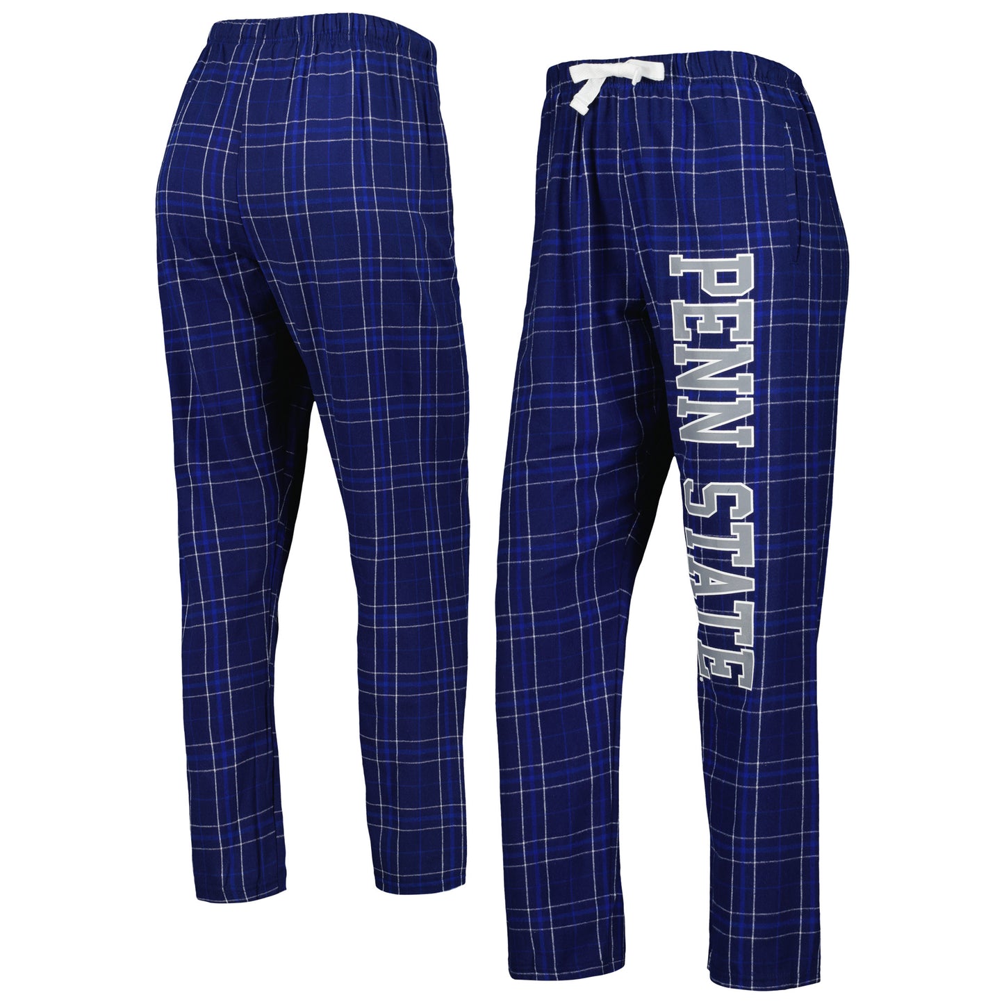 Women's Navy/Navy Penn State Nittany Lions Haley Flannel Sleep Pants