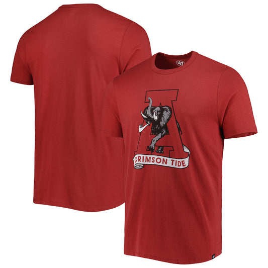 Men's '47 Crimson Alabama Crimson Tide Premier Franklin T-Shirt