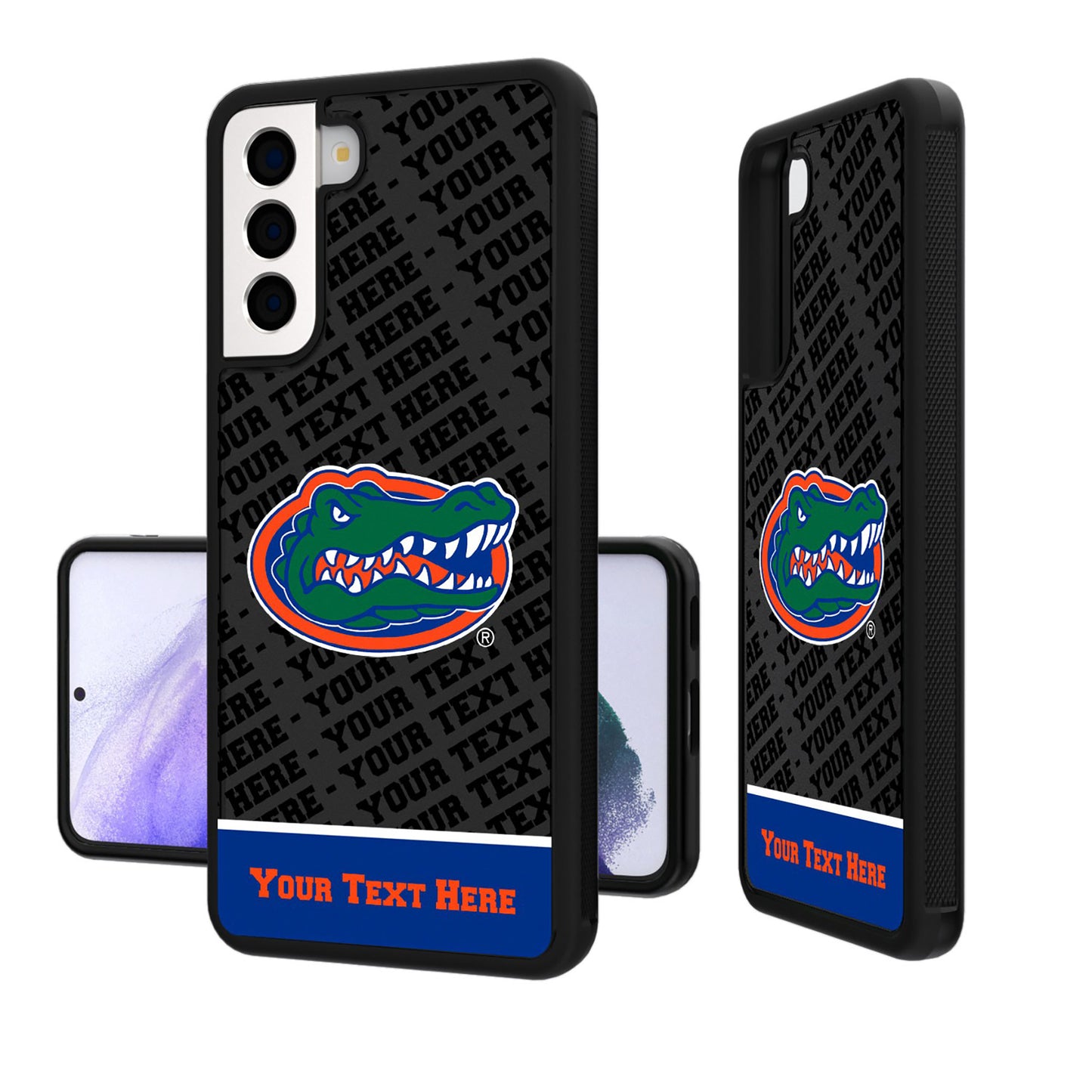 Florida Gators Galaxy Endzone Personalized Bump Case