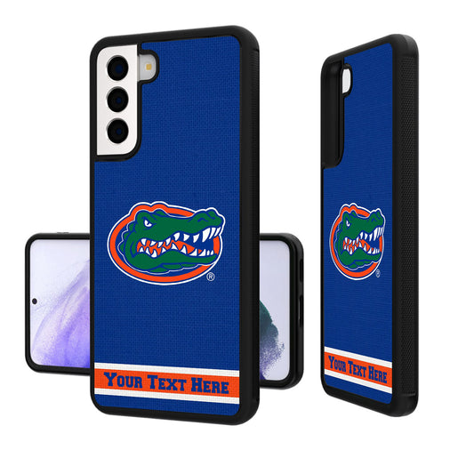 Florida Gators Galaxy Endzone Stripe Personalized Bump Case