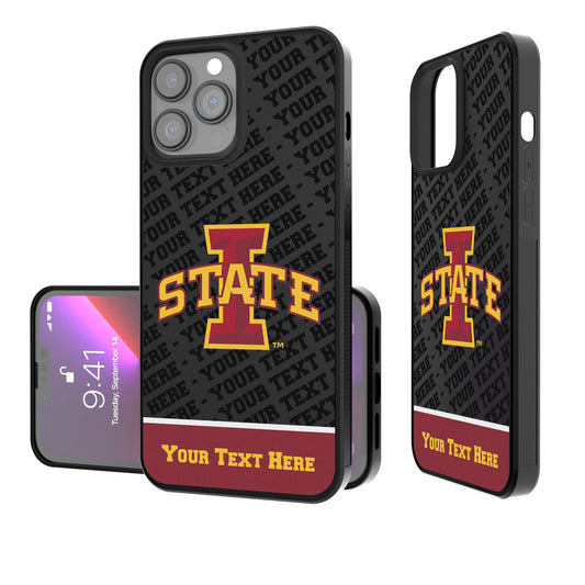 Iowa State Cyclones Endzone iPhone Personalized Bump Case