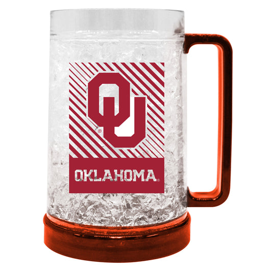 Oklahoma Sooners 16oz. Wordmark Freezer Mug