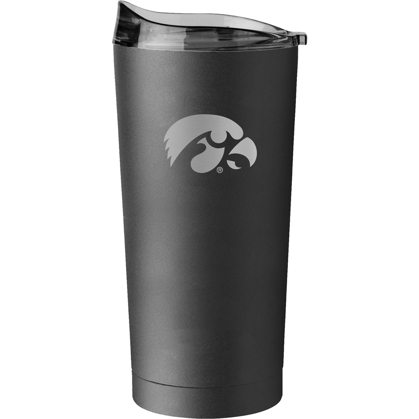 Iowa Hawkeyes 20oz. Black Powder Coat Tumbler