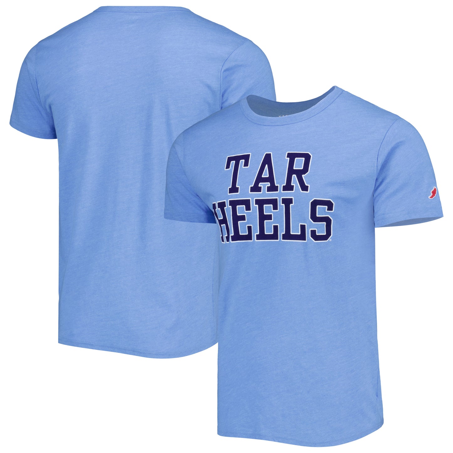 Men's League Collegiate Wear Carolina Blue North Carolina Tar Heels Local Victory Falls Tri-Blend T-Shirt