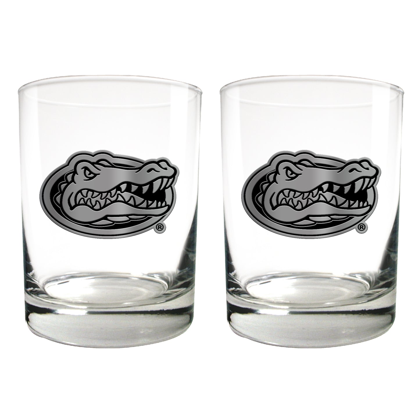 Florida Gators 15oz. Legacy Rocks Glass Set