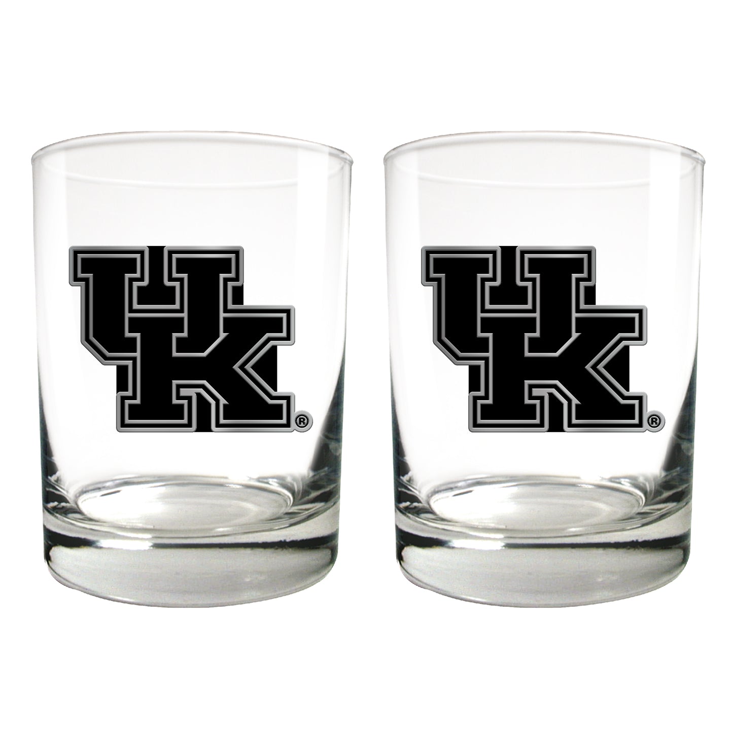 Kentucky Wildcats 15oz. Legacy Rocks Glass Set