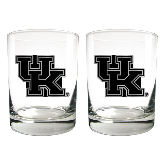 Kentucky Wildcats 15oz. Legacy Rocks Glass Set