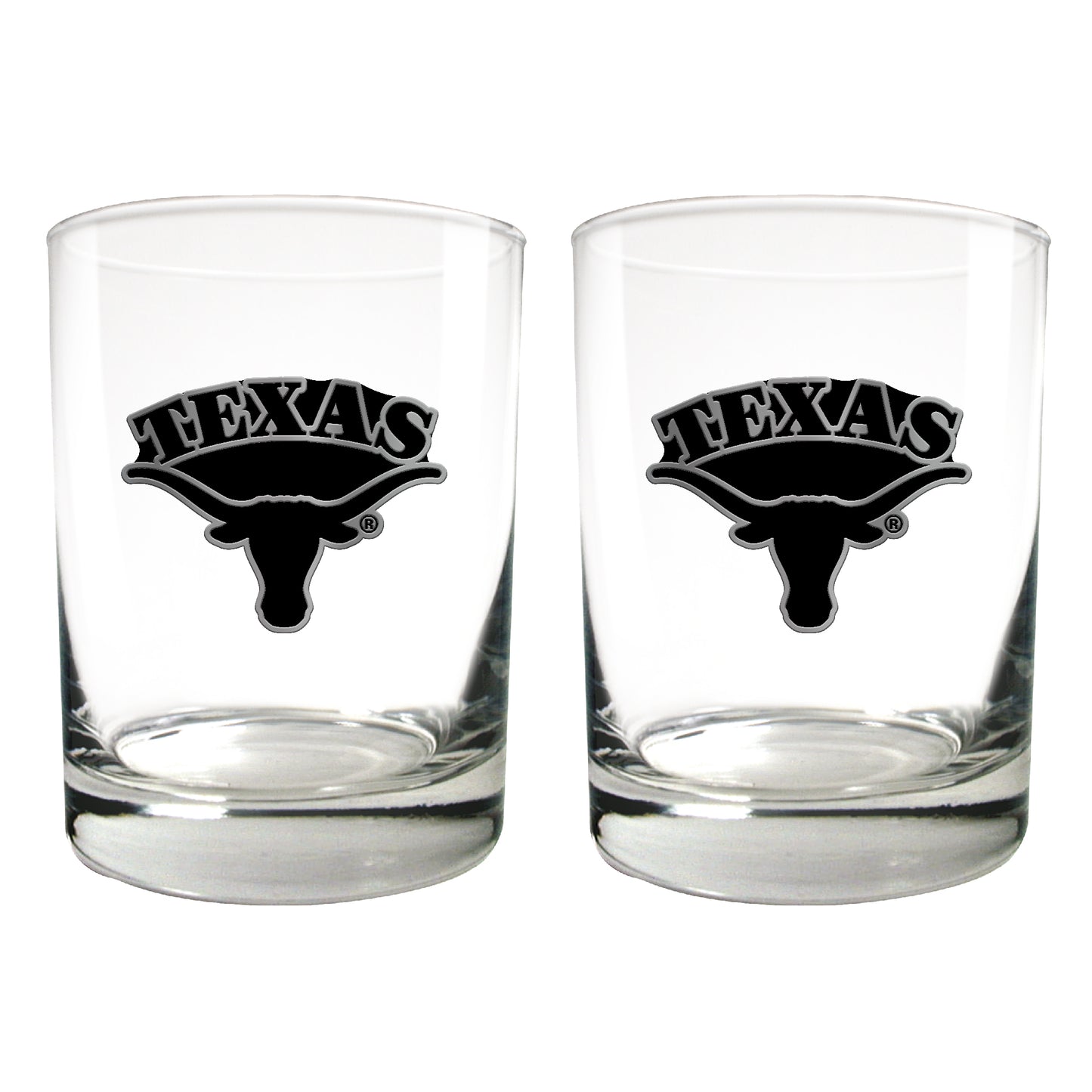 Texas Longhorns 15oz. Legacy Rocks Glass Set