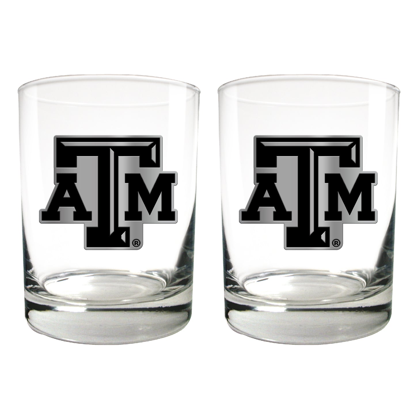 Texas A&M Aggies 15oz. Legacy Rocks Glass Set