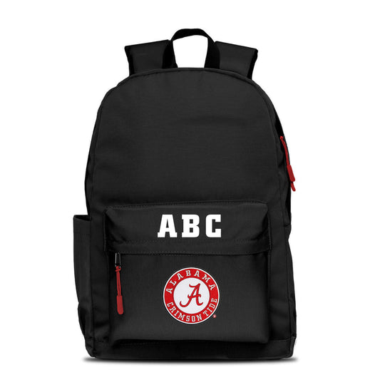MOJO Black Alabama Crimson Tide Personalized Campus Laptop Backpack