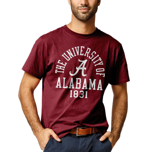 Men's League Collegiate Wear Crimson Alabama Crimson Tide All American T-Shirt