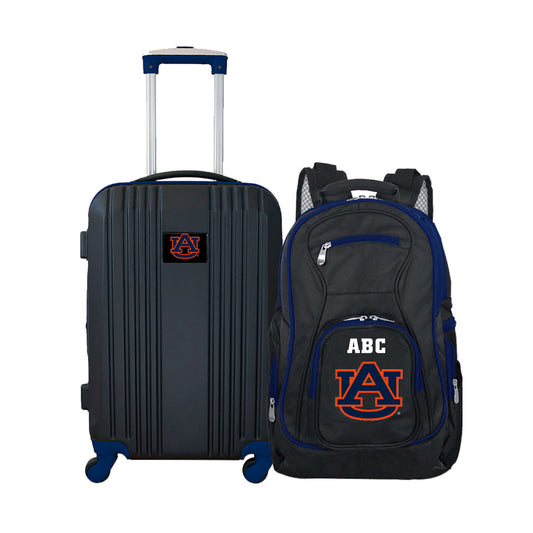 MOJO Auburn Tigers Personalized Premium 2-Piece Backpack & Carry-On Set