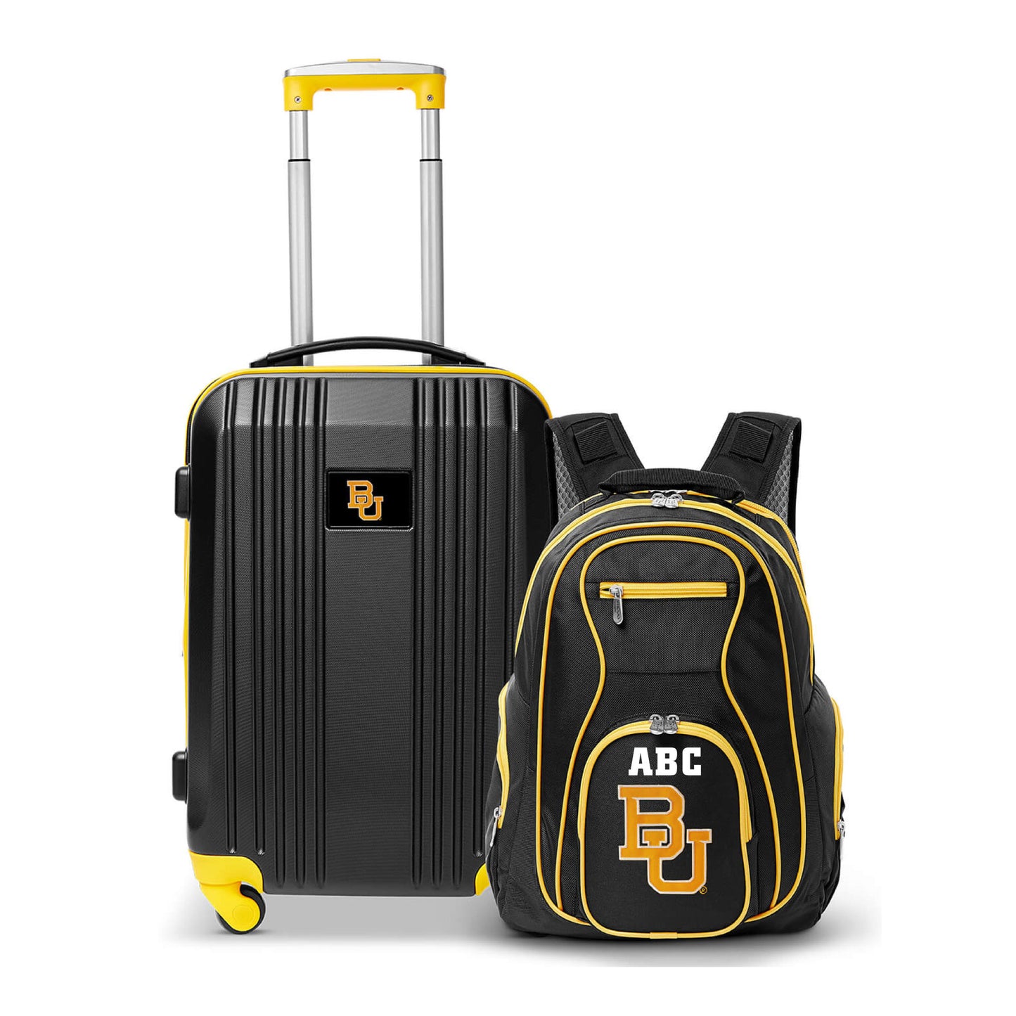 MOJO Baylor Bears Personalized Premium 2-Piece Backpack & Carry-On Set