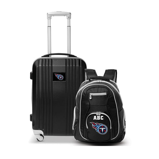 MOJO Tennessee Titans Personalized Premium 2-Piece Backpack & Carry-On Set