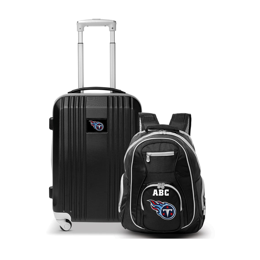 MOJO Tennessee Titans Personalized Premium 2-Piece Backpack & Carry-On Set