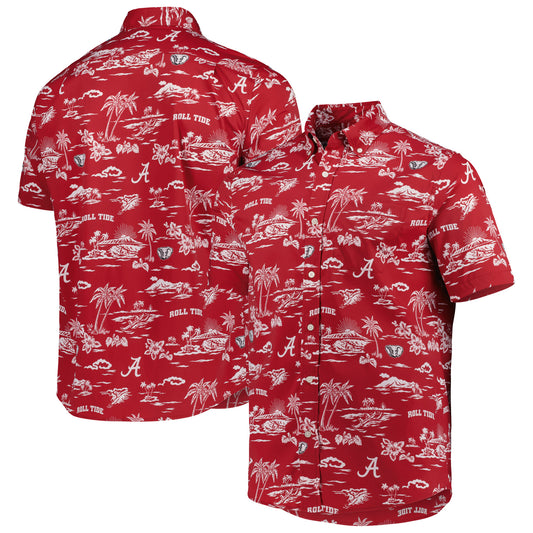 Men's Reyn Spooner Crimson Alabama Crimson Tide Classic Button-Down Shirt