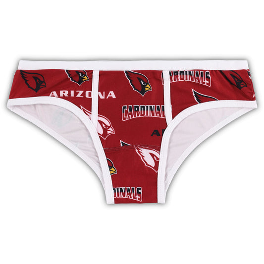 Women's Concepts Sport Cardinal Arizona Cardinals Breakthrough Allover Print Knit Panty