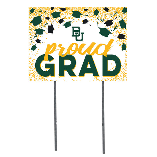 Baylor Bears 18'' x 24'' Grad Yard Sign