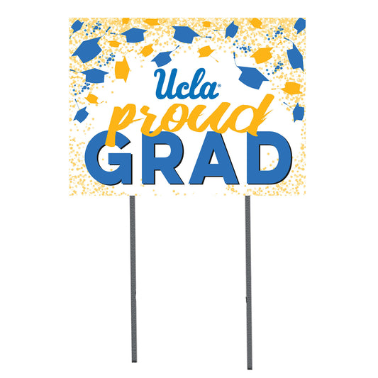 UCLA Bruins 18'' x 24'' Grad Yard Sign