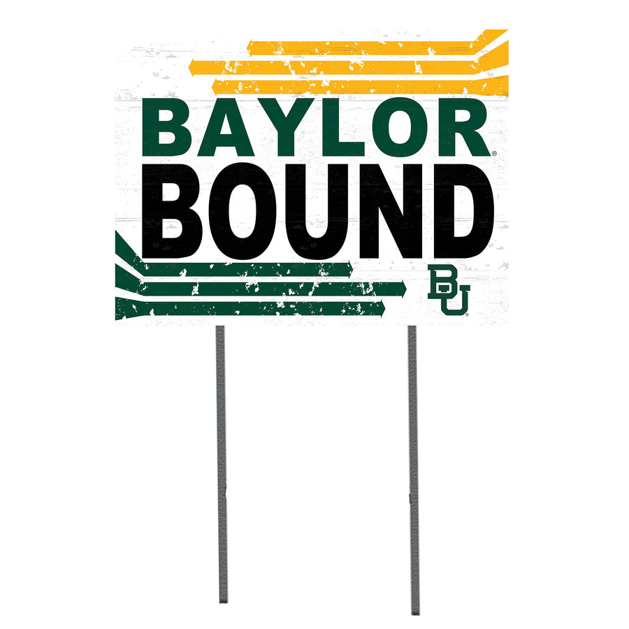 Baylor Bears 18'' x 24'' Bound Yard Sign