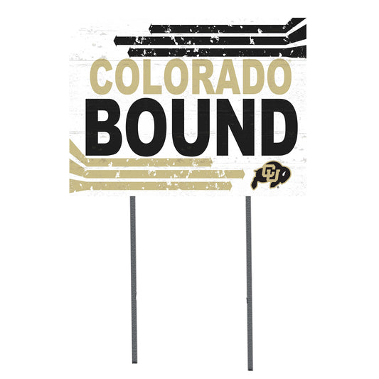 Colorado Buffaloes 18'' x 24'' Bound Yard Sign