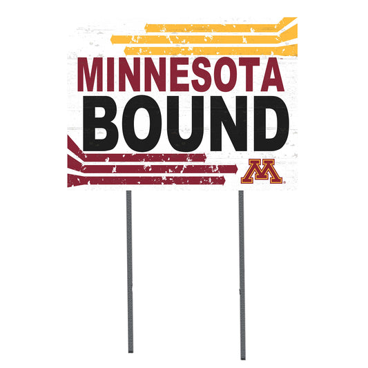 Minnesota Golden Gophers 18'' x 24'' Bound Yard Sign