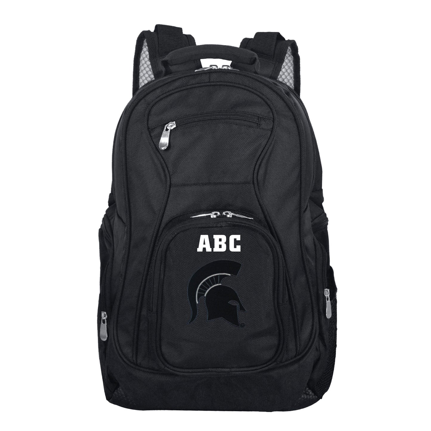 MOJO Black Michigan State Spartans Personalized Premium Laptop Backpack