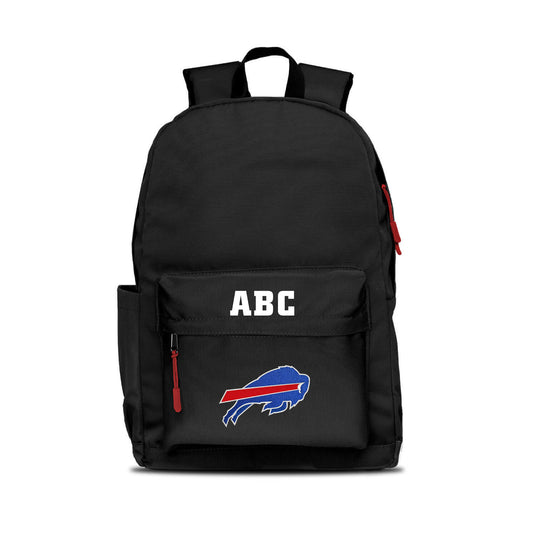 MOJO Black Buffalo Bills Personalized Campus Laptop Backpack