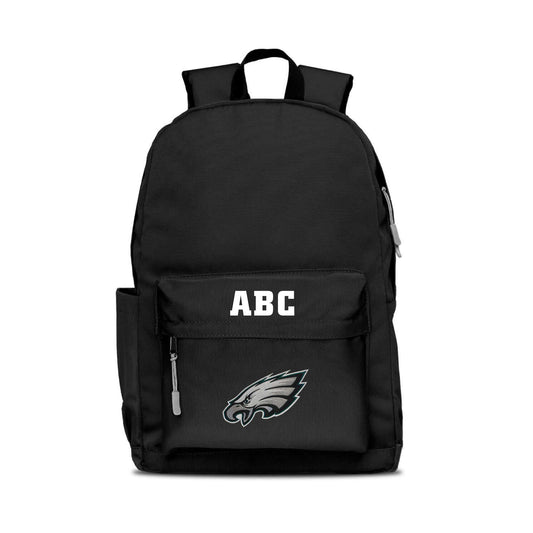 MOJO Black Philadelphia Eagles Personalized Campus Laptop Backpack