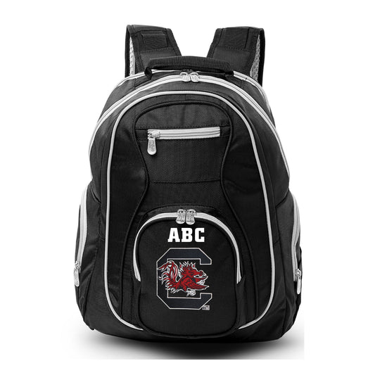 MOJO Black South Carolina Gamecocks Personalized Premium Color Trim Backpack