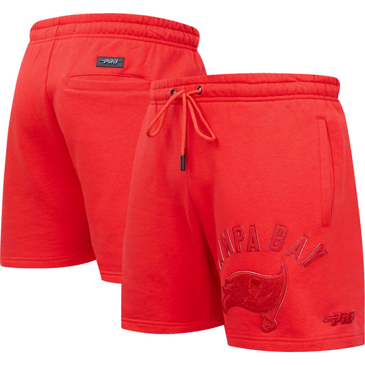 Men's Pro Standard Tampa Bay Buccaneers Triple Red Shorts