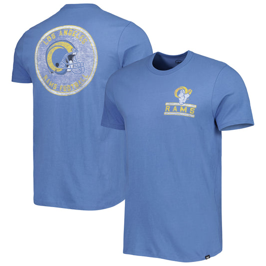 Men's '47 Royal Los Angeles Rams Open Field Franklin T-Shirt