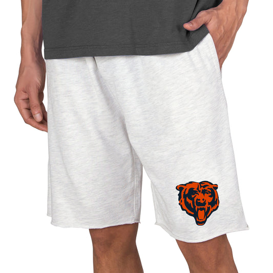 Men's Concepts Sport Oatmeal Chicago Bears Mainstream Terry Shorts