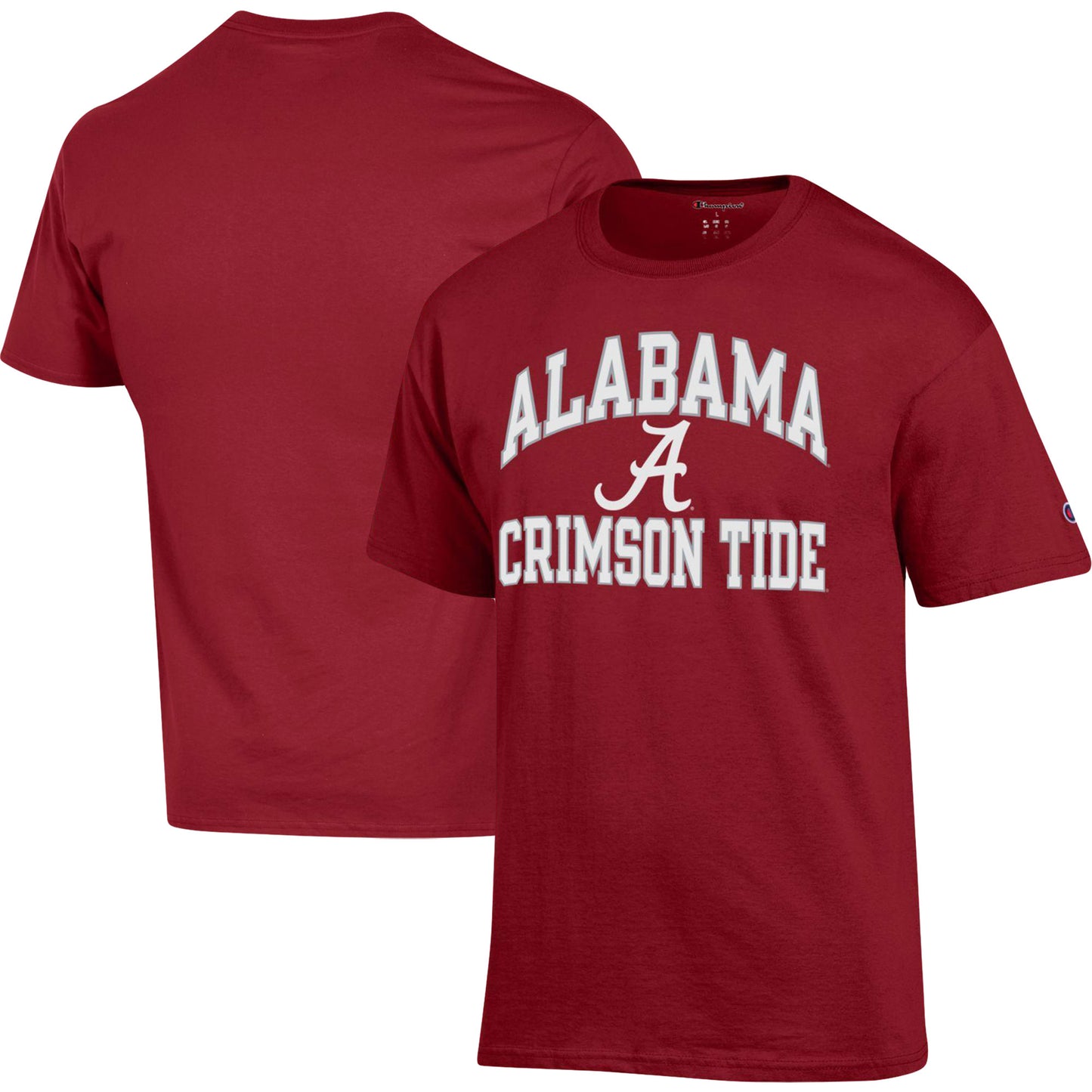 Men's Champion Crimson Alabama Crimson Tide High Motor T-Shirt