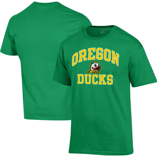 Men's Champion Kelly Green Oregon Ducks High Motor T-Shirt