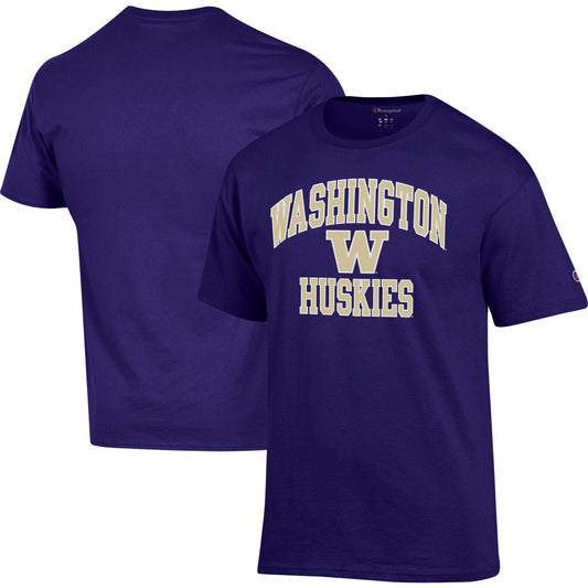 Men's Champion Purple Washington Huskies High Motor T-Shirt