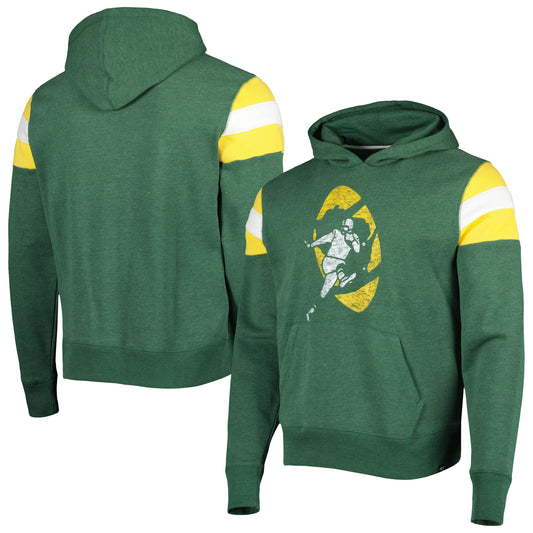 Men's '47 Green Green Bay Packers Legacy Premier Nico Pullover Hoodie