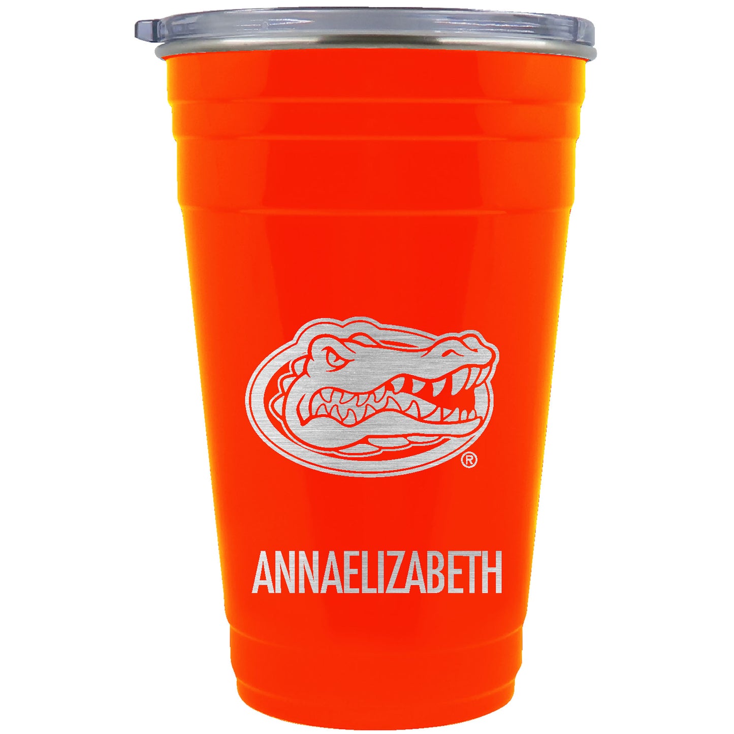 Florida Gators Team Logo 22oz. Personalized Tailgater Travel Tumbler