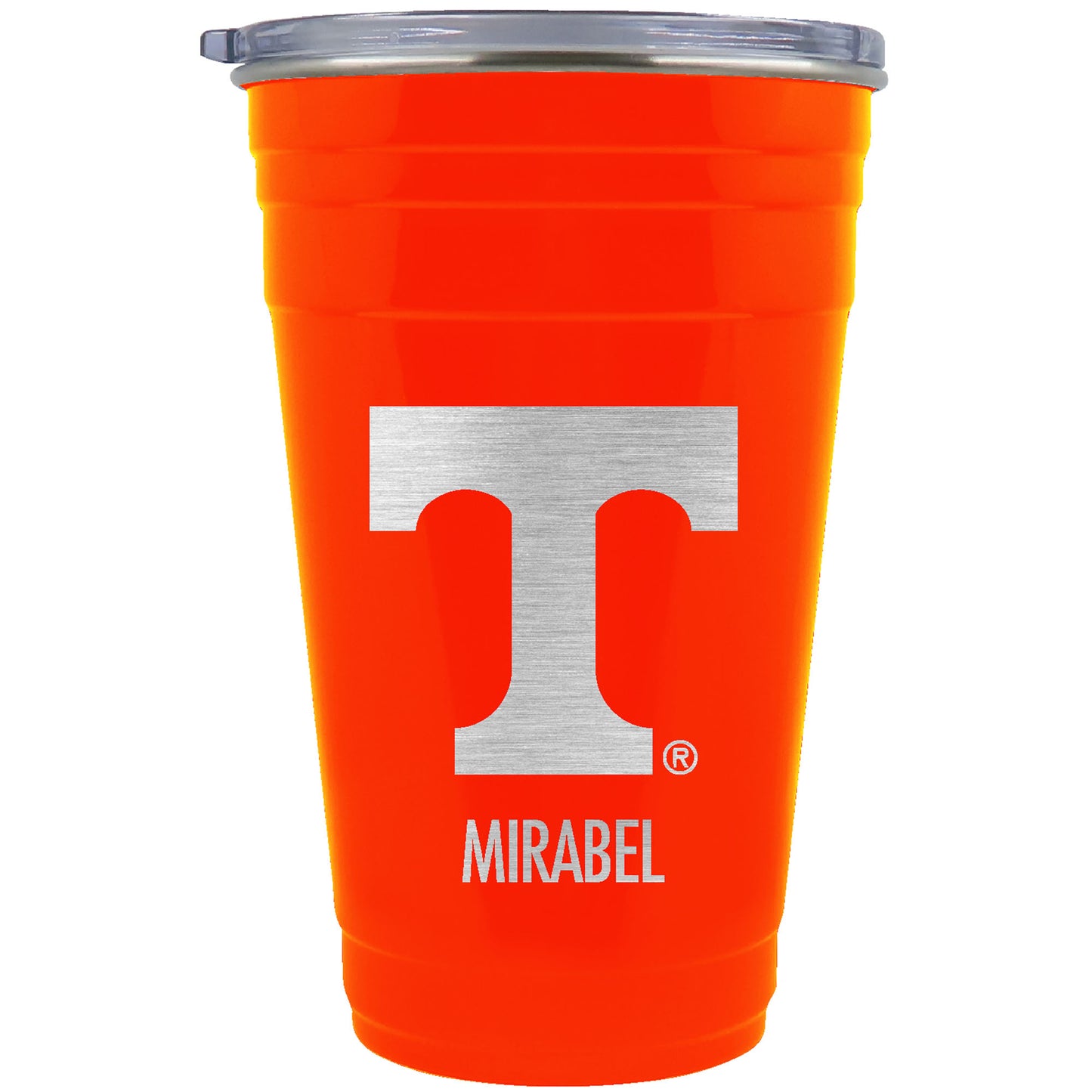 Tennessee Volunteers Team Logo 22oz. Personalized Tailgater Travel Tumbler