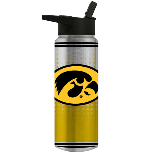 Iowa Hawkeyes Team Logo 24oz. Personalized Jr. Thirst Water Bottle