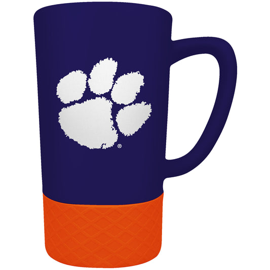 Clemson Tigers Team Logo 16oz. Laser Etched Jump Mug