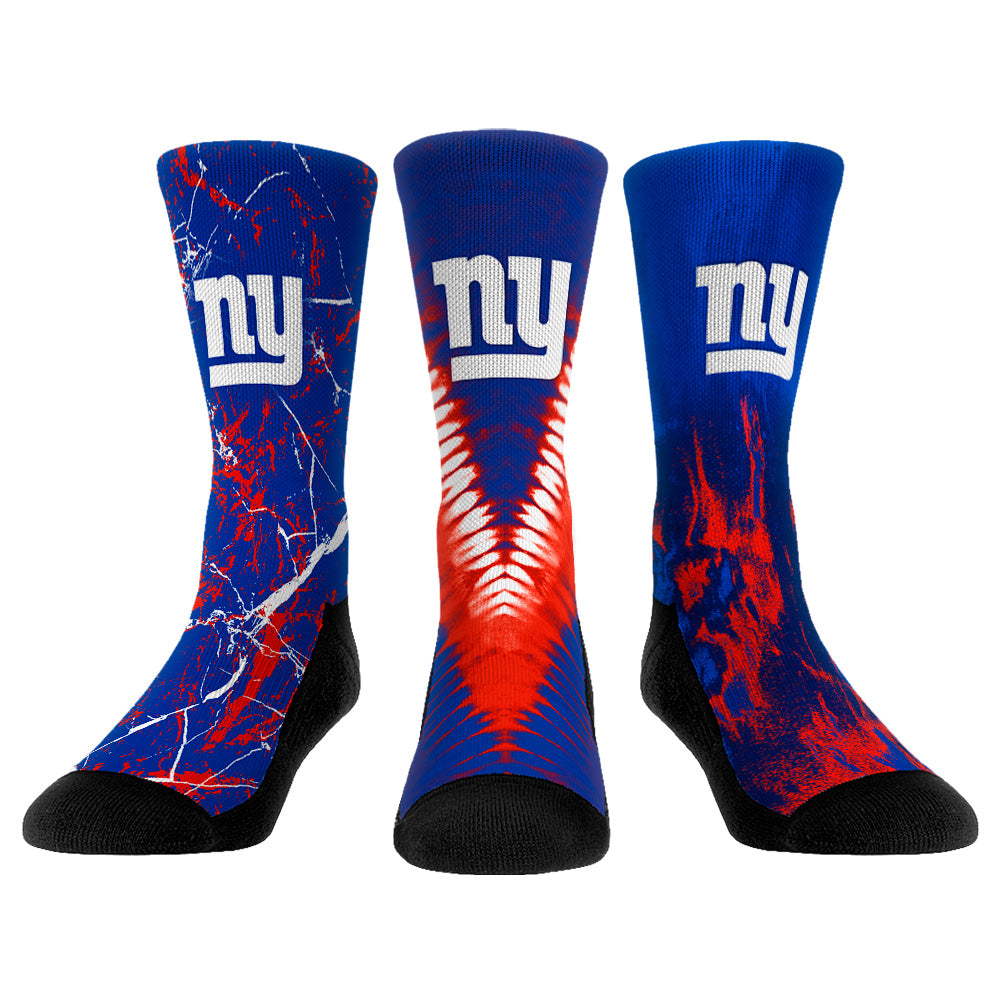 Youth Rock Em Socks New York Giants 3-Pack Crew Socks Set