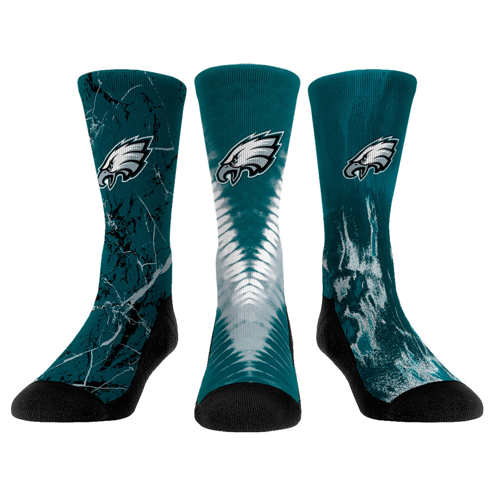 Youth Rock Em Socks Philadelphia Eagles 3-Pack Crew Socks Set