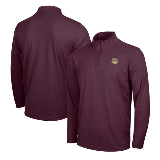 Men's Nike Maroon Minnesota Golden Gophers Team Intensity Performance Quarter-Zip Jacket