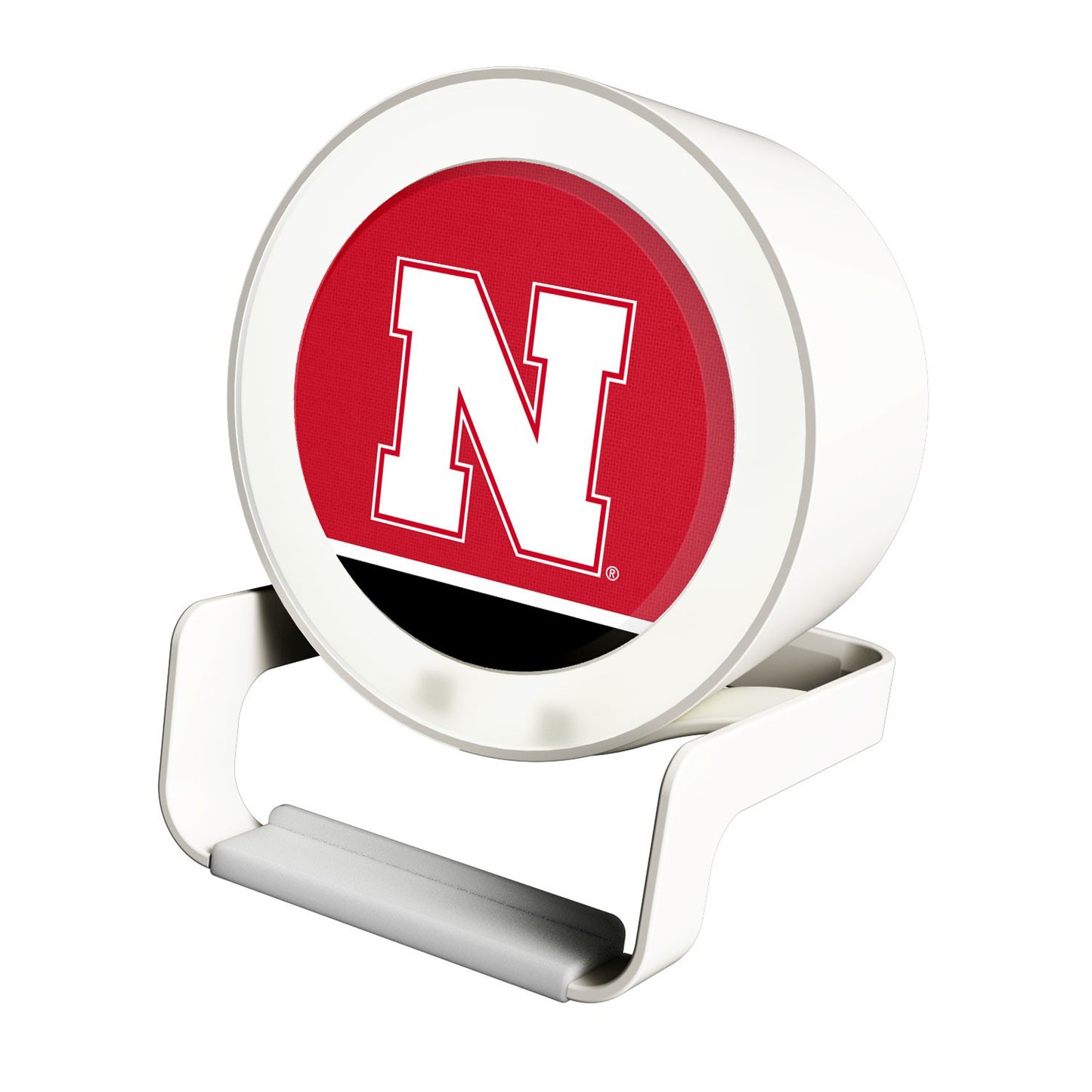 Nebraska Huskers Night Light Wireless Charger And Bluetooth Speaker