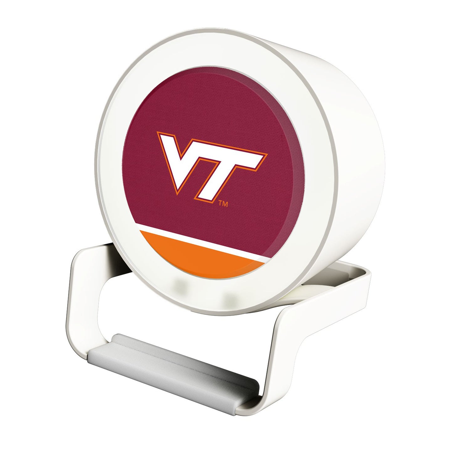 Virginia Tech Hokies Night Light Wireless Charger And Bluetooth Speaker