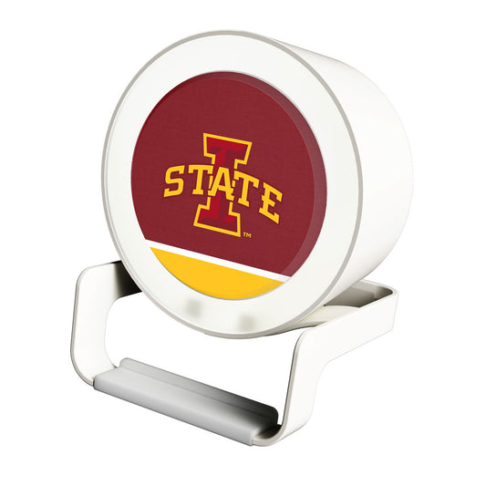 Iowa State Cyclones Night Light Wireless Charger And Bluetooth Speaker