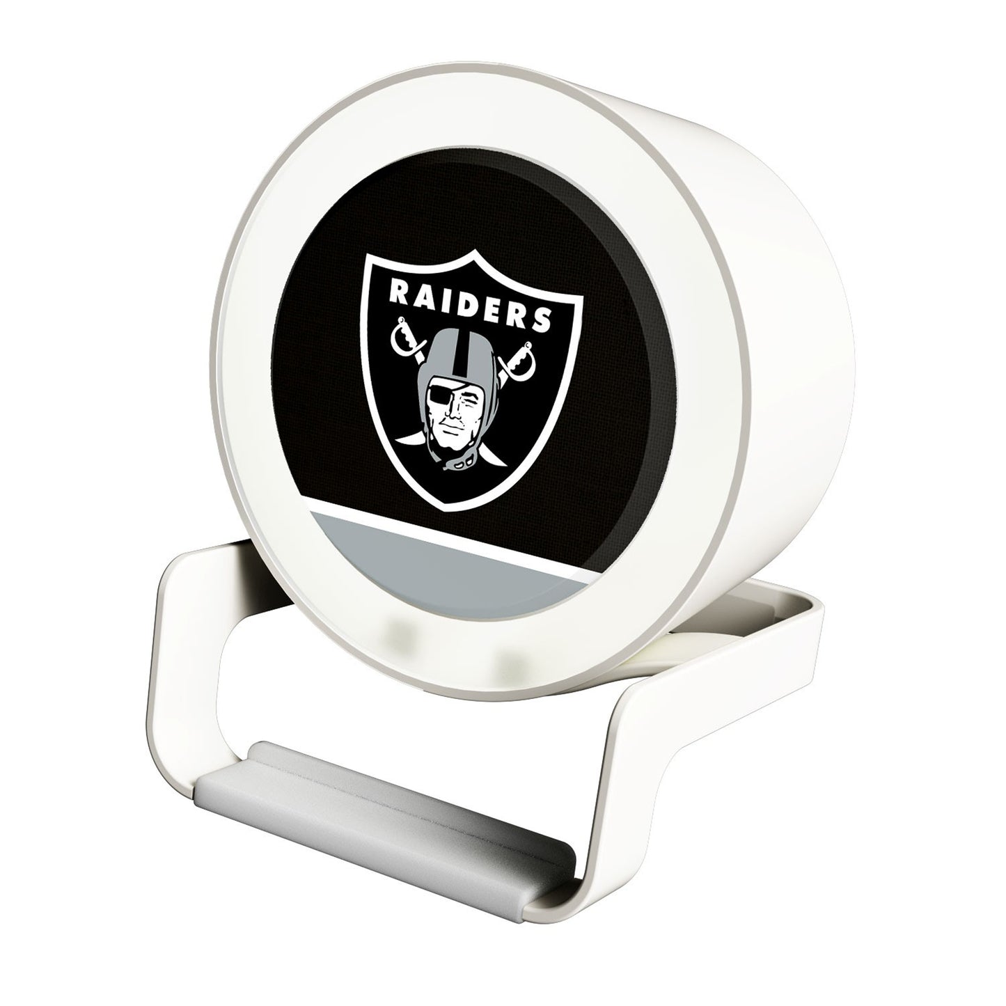 Las Vegas Raiders Night Light Wireless Charger And Bluetooth Speaker